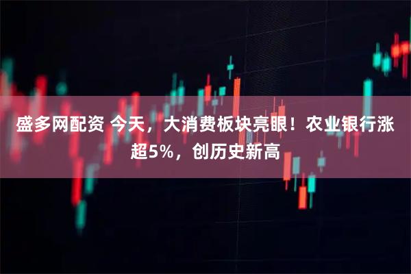 盛多网配资 今天，大消费板块亮眼！农业银行涨超5%，创历史新高