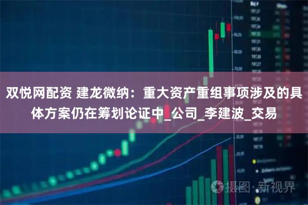 双悦网配资 建龙微纳：重大资产重组事项涉及的具体方案仍在筹划论证中_公司_李建波_交易